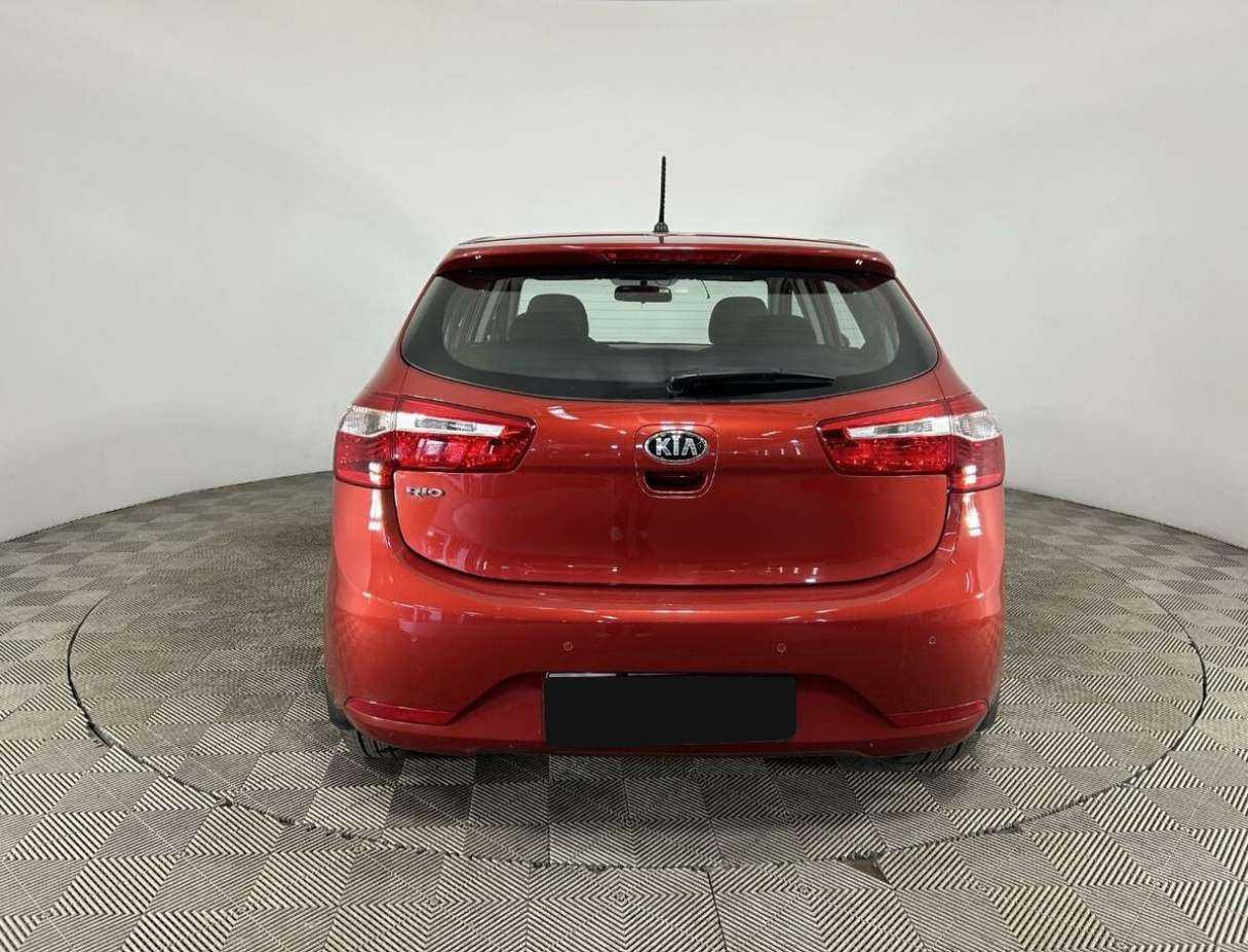 Kia Rio 4-speed, 2013 - фото №3