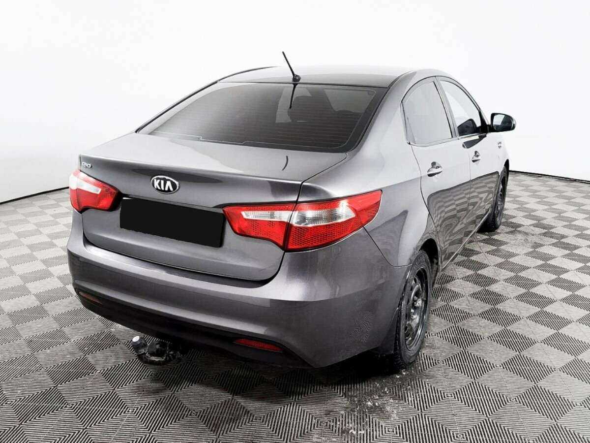 Kia Rio 6-speed, 2014 - фото №4