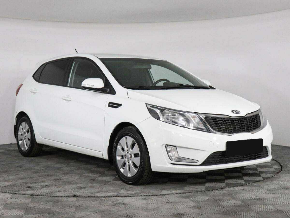 Kia Rio 6-speed, 2014 - фото №3