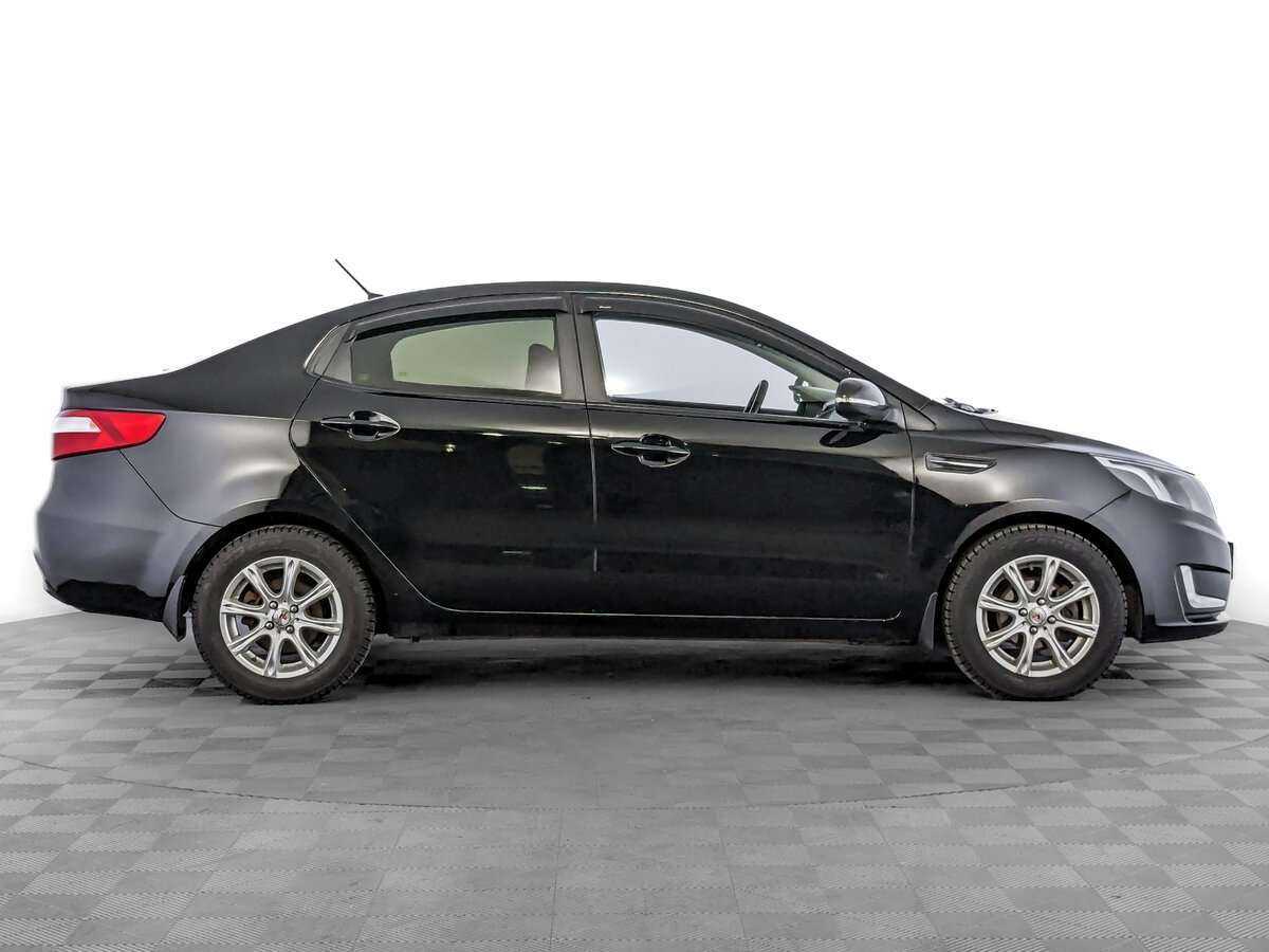 Kia Rio 5-speed, 2014 - фото №4