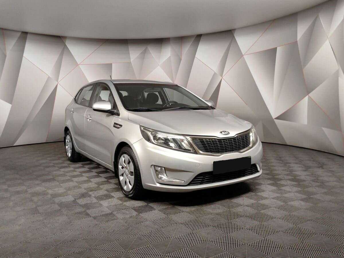 Kia Rio 5-speed, 2014 - фото №3