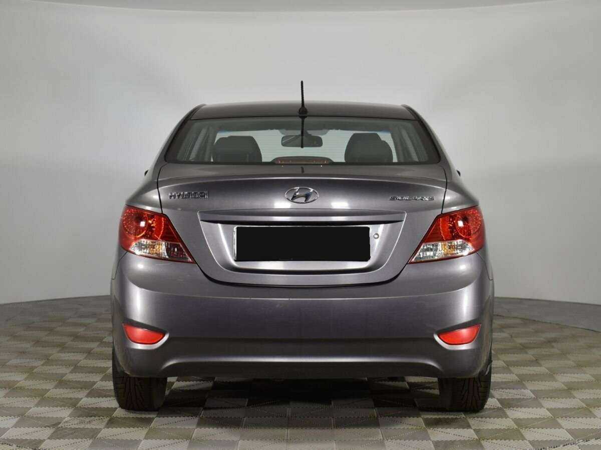 Hyundai Solaris, 2013 - фото №4
