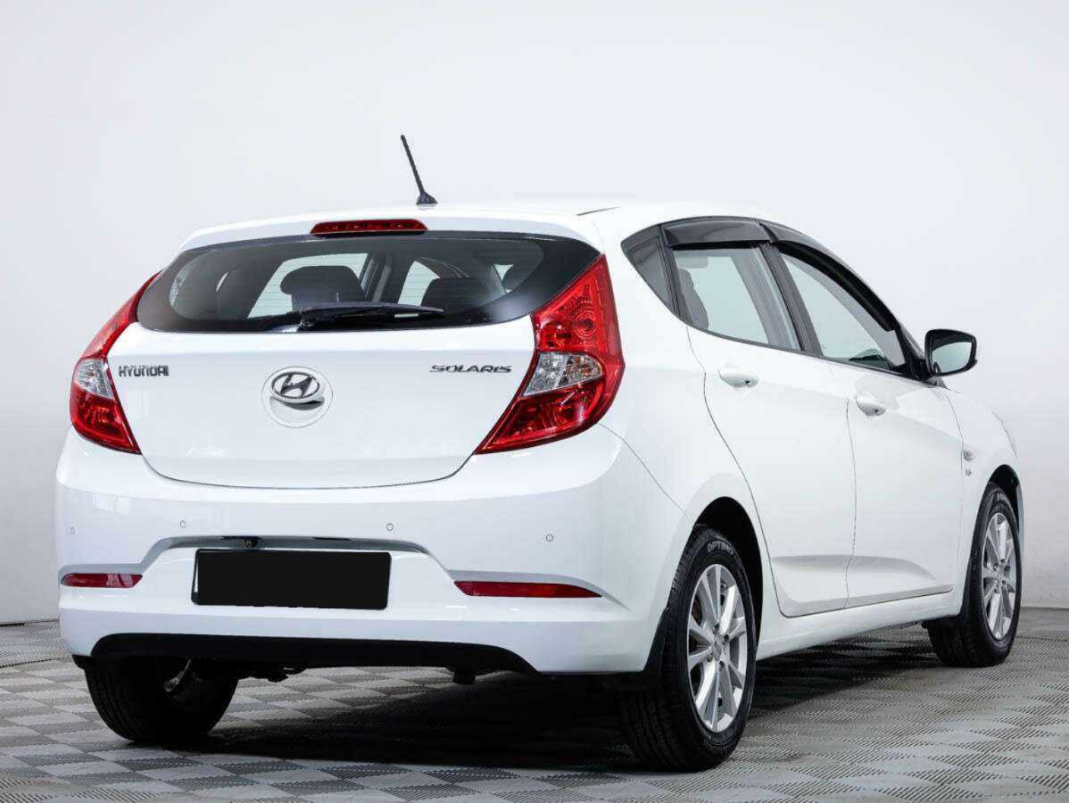 Hyundai Solaris, 2015 - фото №4
