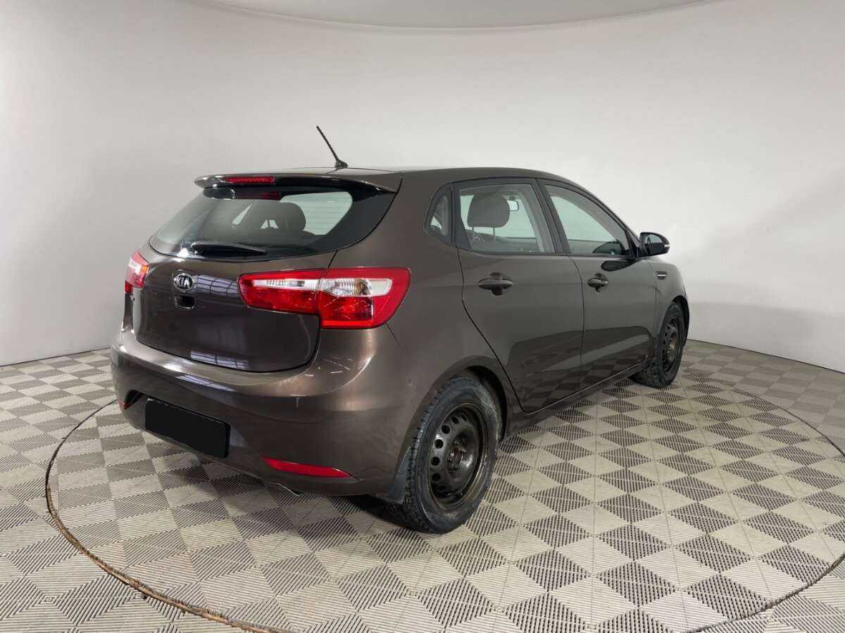 Kia Rio 6-speed, 2014 - фото №4