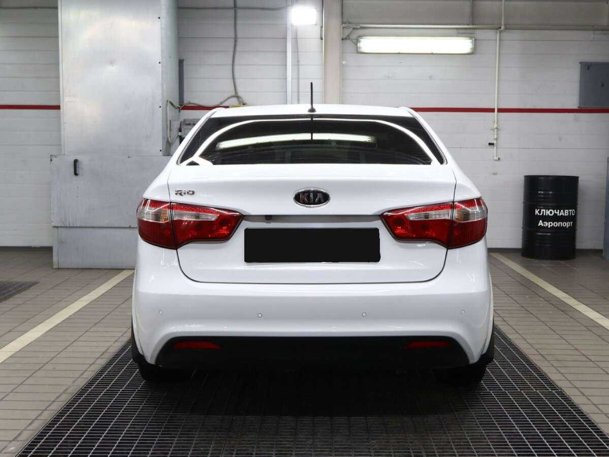 Kia Rio 4-speed, 2012 - фото №4