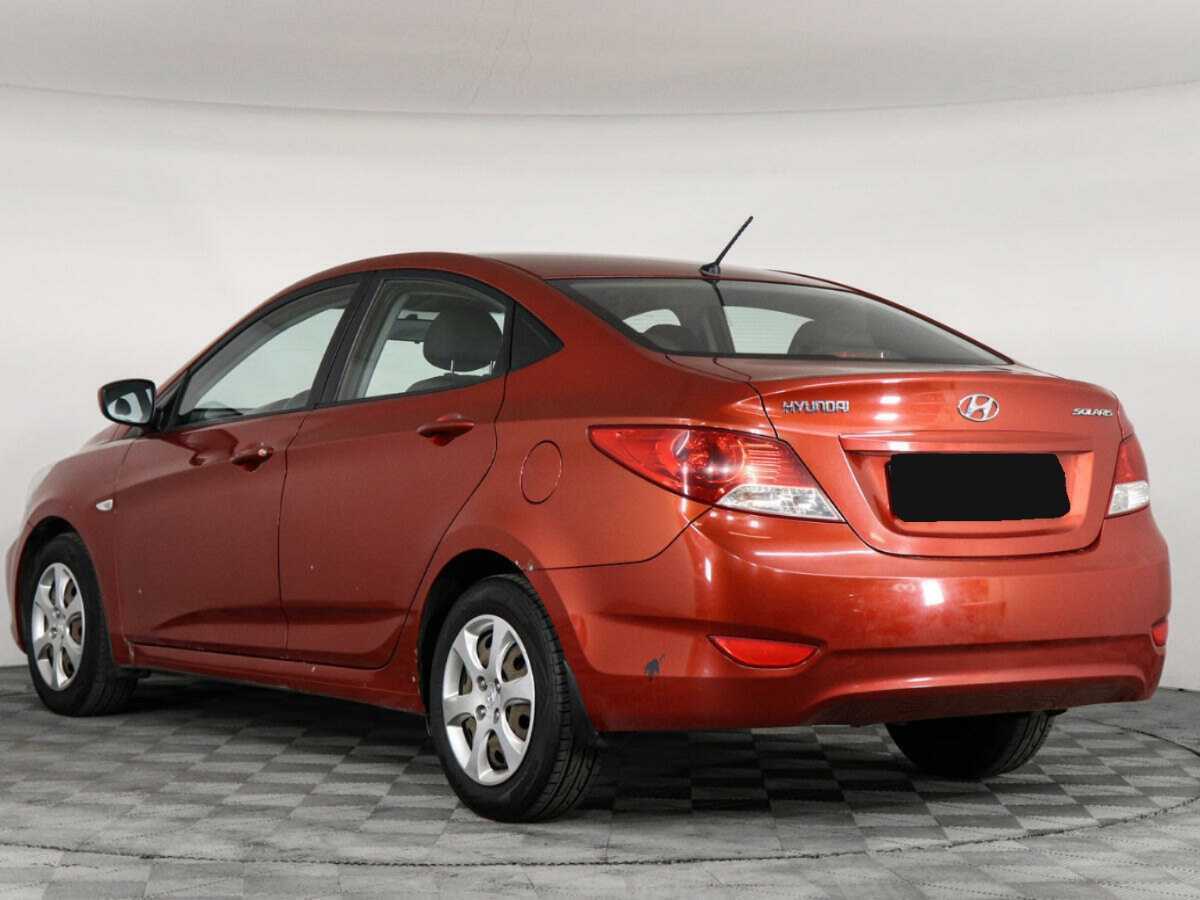 Hyundai Solaris, 2012 - фото №4