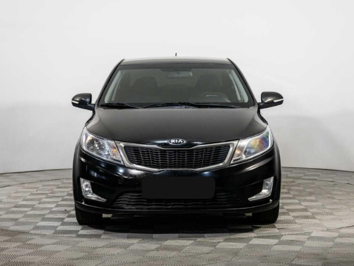 Kia Rio 6-speed, 2014