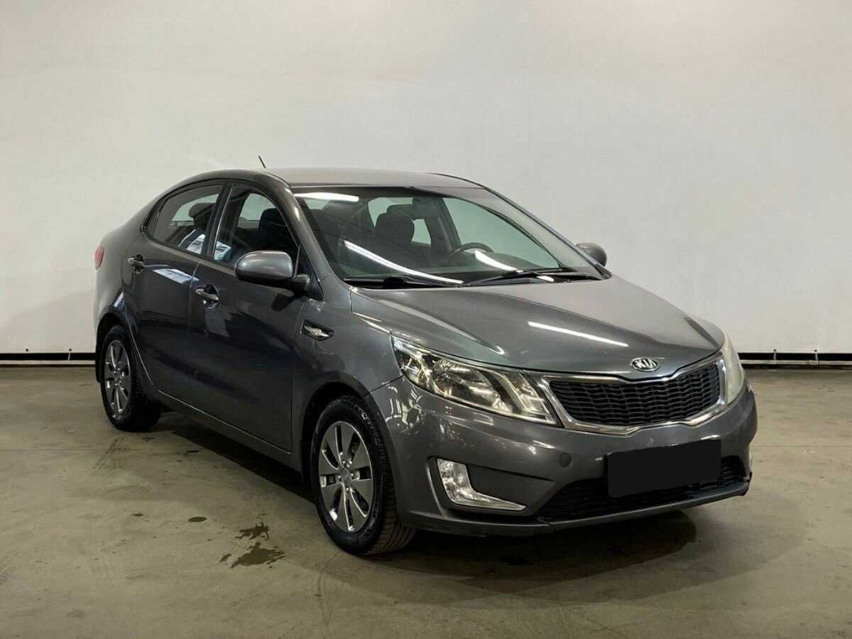 Kia Rio 5-speed, 2014 - фото №3