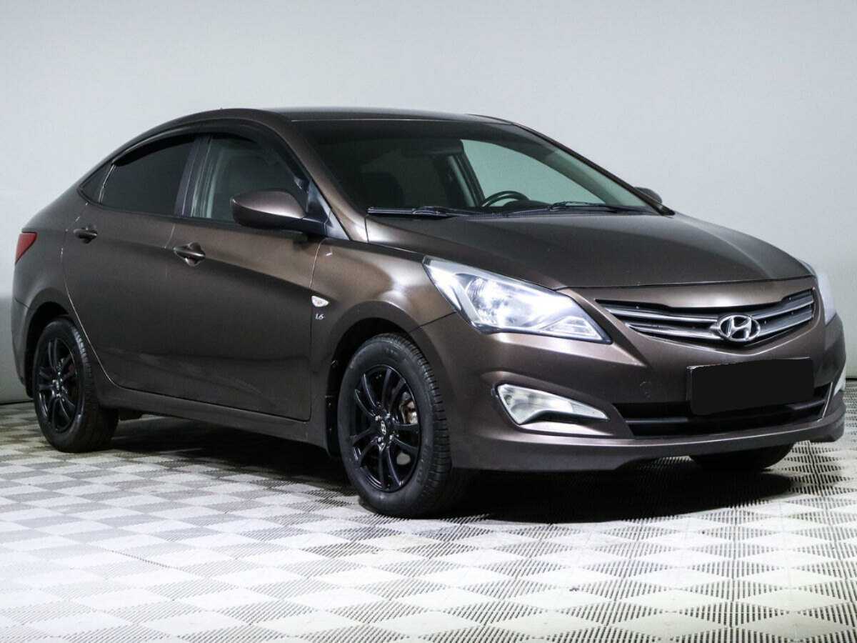 Hyundai Solaris, 2014 - фото №3