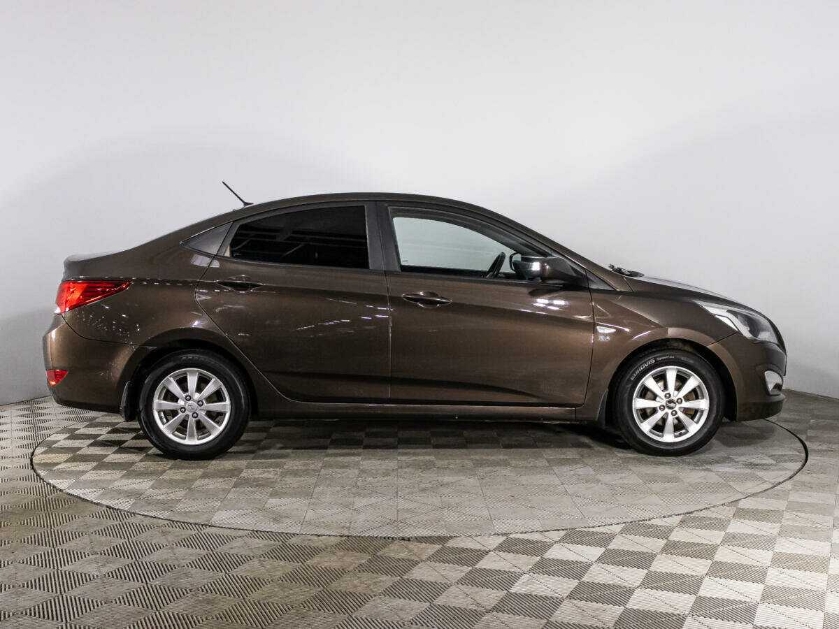 Hyundai Solaris, 2015 - фото №4