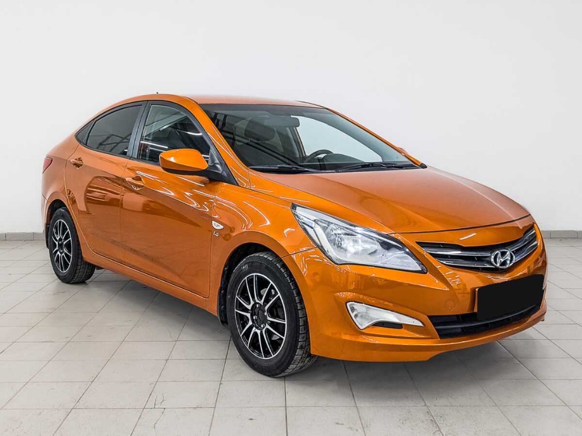 Hyundai Solaris, 2015 - фото №3