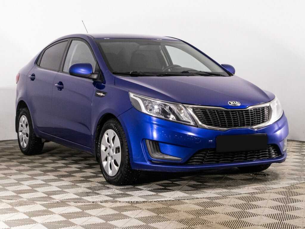 Kia Rio, 2013 - фото №3