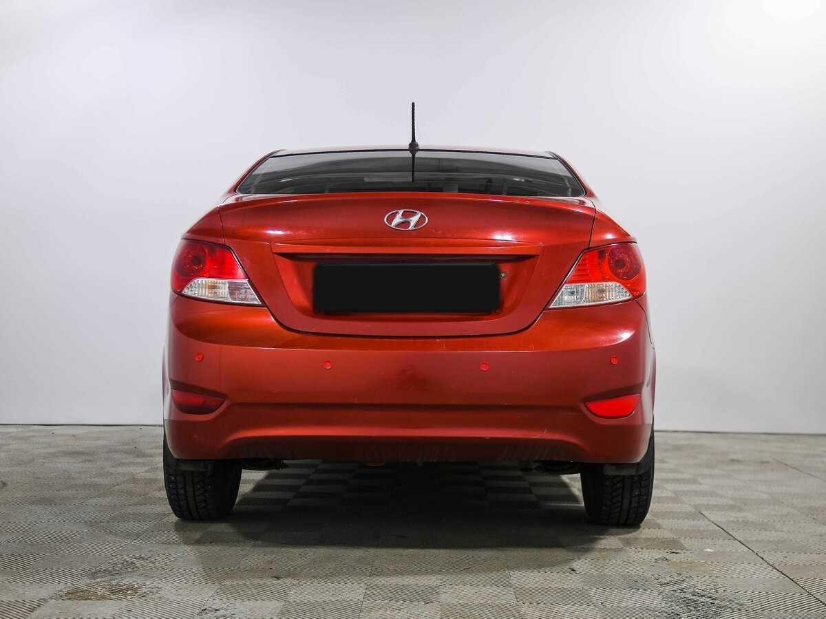 Hyundai Solaris, 2012 - фото №4