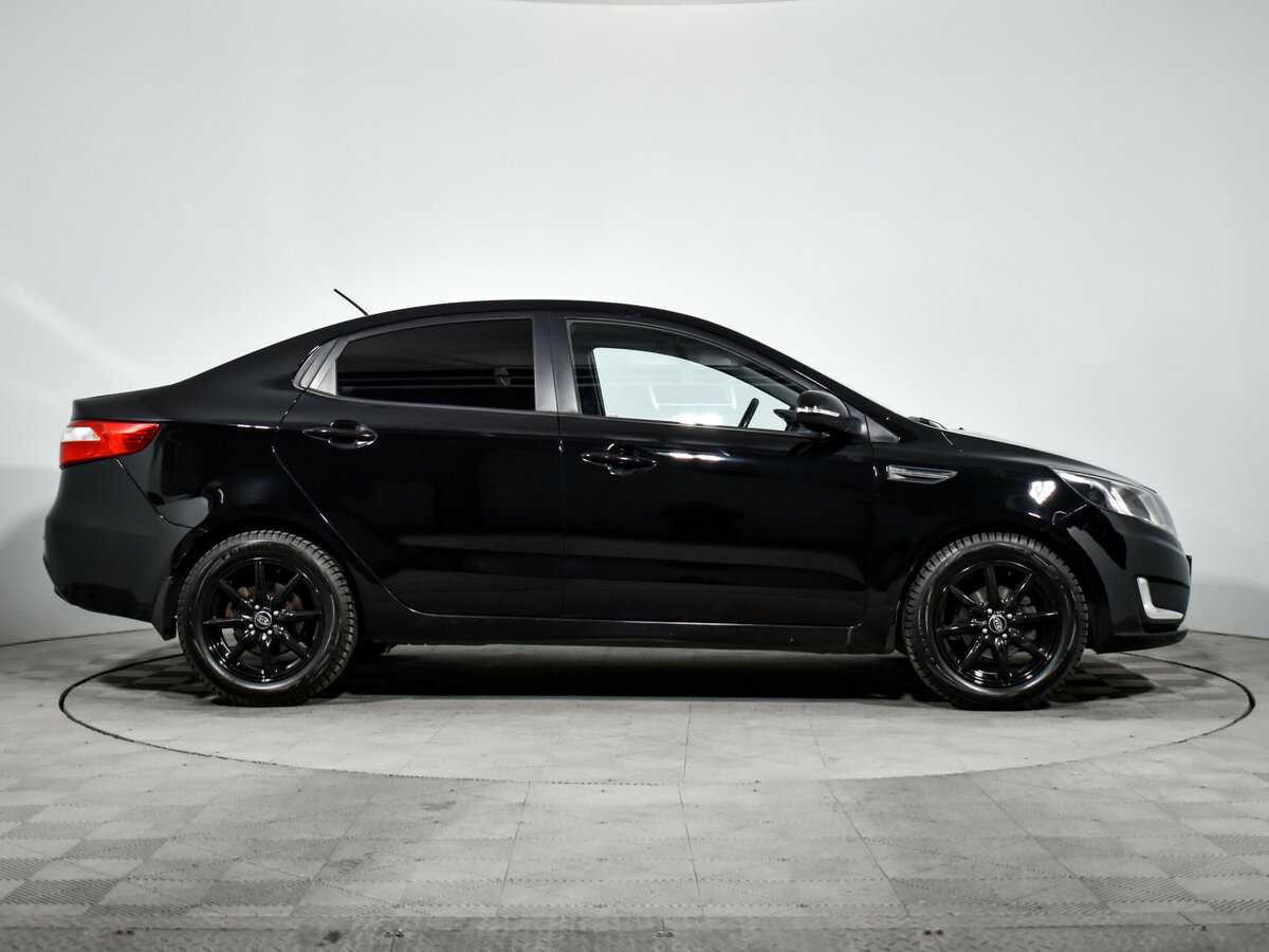 Kia Rio 4-speed, 2013 - фото №4