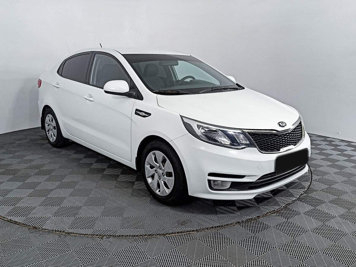 Kia Rio 6-speed, 2015 - фото №3