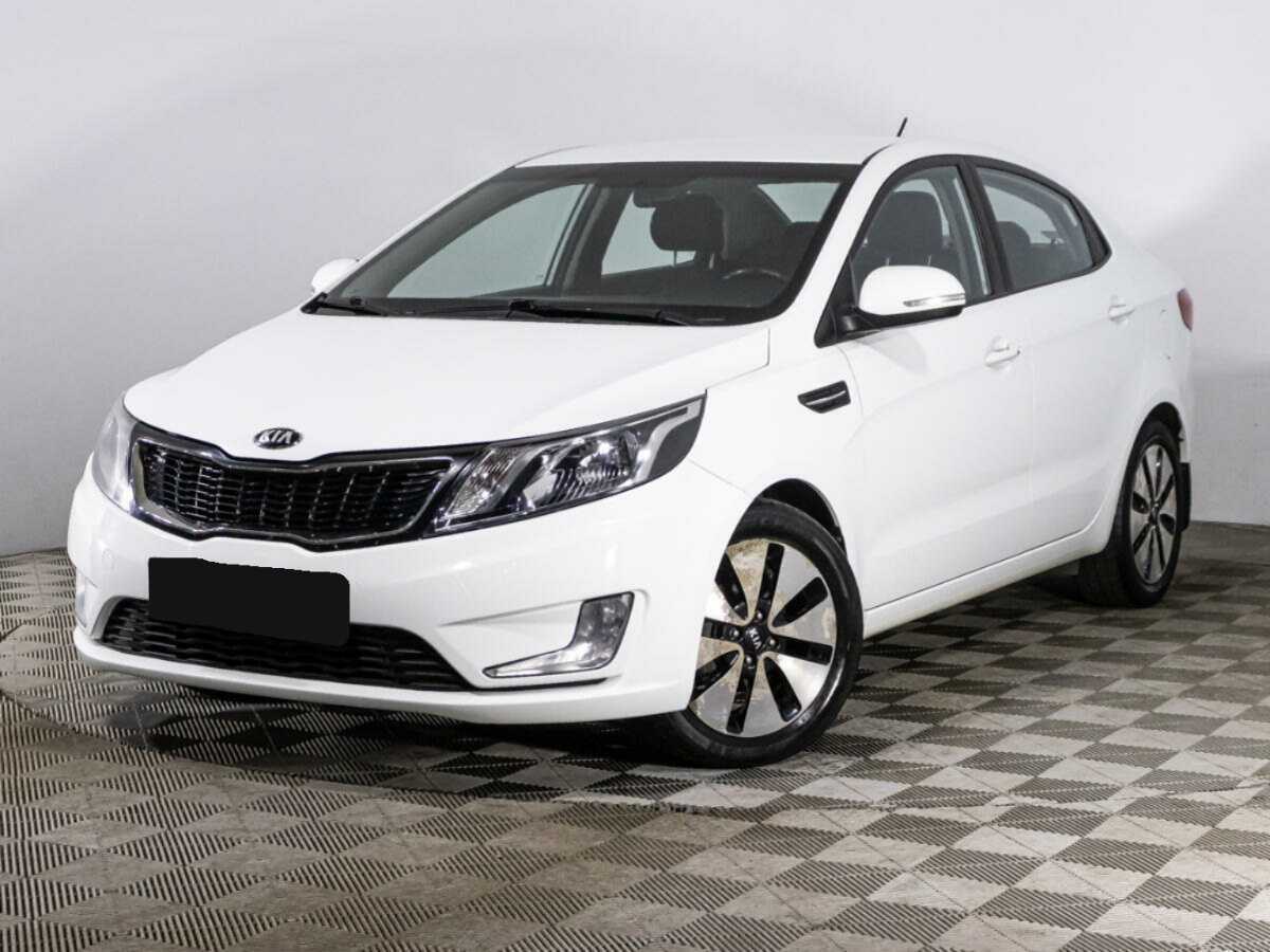 Kia Rio 6-speed, 2014 - фото №1