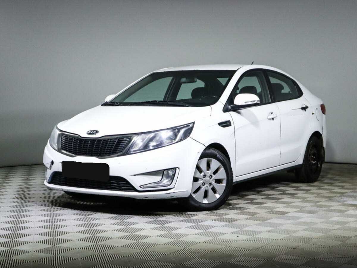 Kia Rio 6-speed, 2014 - фото №1
